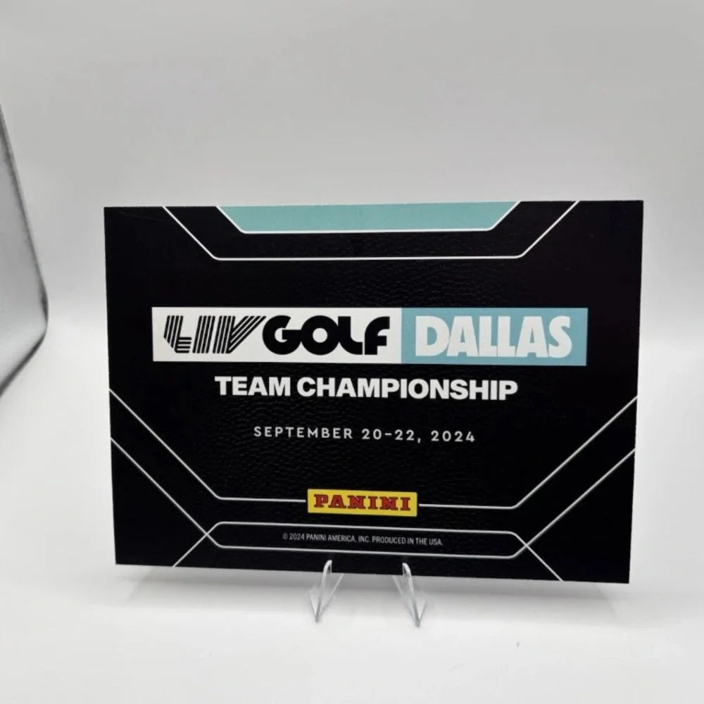 Panini Instant LIV Golf, Stinger GC Card Dallas Team Championship 2024.